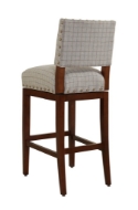 Picture of SAXTON SWIVEL BAR STOOL W/ TRADITIONAL BASE