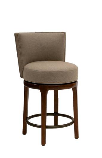 Picture of WESTERLY SWIVEL COUNTER STOOL W/ TRANSITIONAL BASE