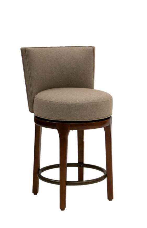 Picture of WESTERLY SWIVEL COUNTER STOOL W/ TRANSITIONAL BASE
