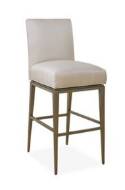 Picture of RICHFIELD ANTIQUE SILVER SWIVEL BAR STOOL