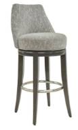 Picture of SARATOGA SWIVEL BAR STOOL W/ TRADITIONAL BASE