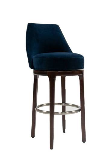 Picture of SARATOGA SWIVEL BAR STOOL W/ TRANSITIONAL BASE