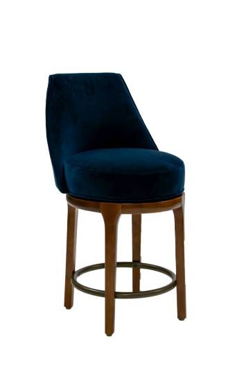 Picture of SARATOGA SWIVEL COUNTER STOOL W/ TRANSITIONAL BASE