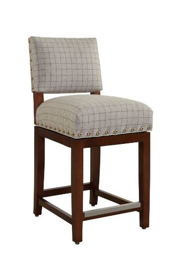 Picture of SAXTON SWIVEL COUNTER STOOL W/ TRADITIONAL BASE