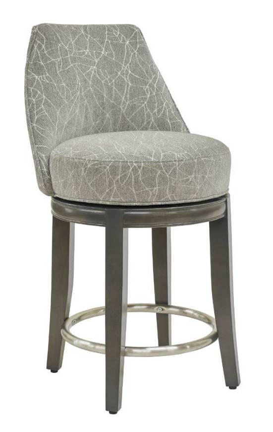 Picture of SARATOGA SWIVEL COUNTER STOOL W/TRADITIONAL BASE