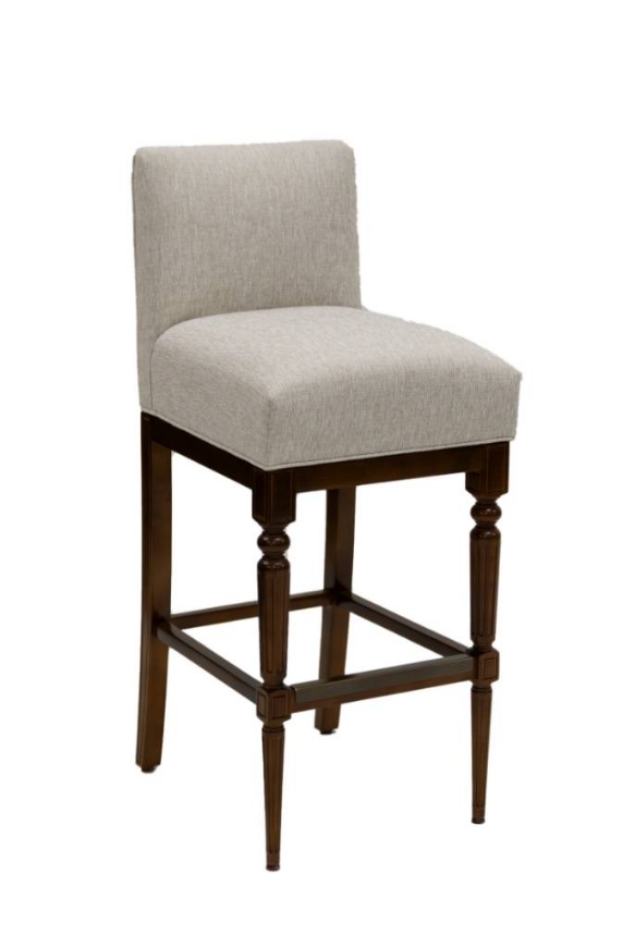Picture of REDFORD SWIVEL BAR STOOL W/ CLASSIC BASE