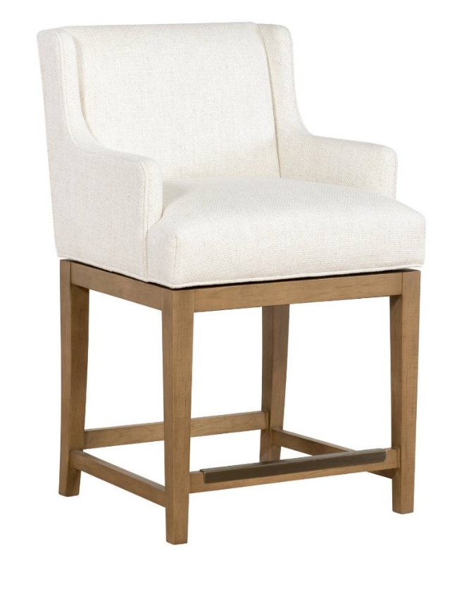 Picture of LAYTON SWIVEL COUNTER ARM STOOL W/ TRADITIONAL BASE