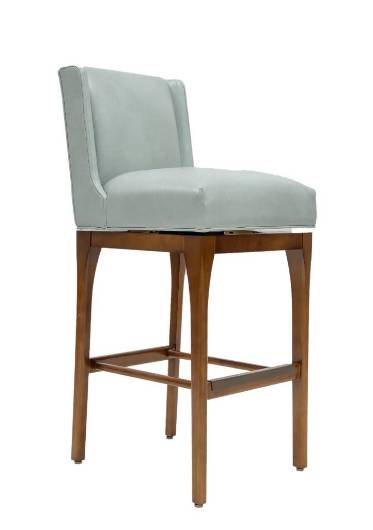 Picture of LAYTON SWIVEL BAR STOOL W/ TRANSITIONAL BASE