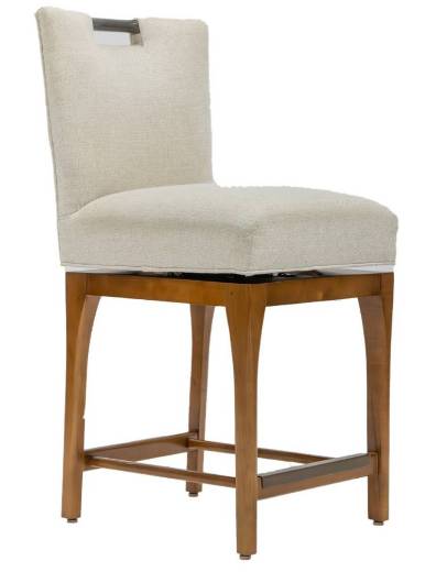 Picture of WESTMORELAND SWIVEL COUNTER STOOL W/TRANSITIONAL BASE