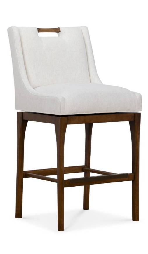 Picture of HOWARD SWIVEL BAR STOOL W/ TRANSITIONAL BASE
