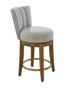Picture of HYDE PARK SWIVEL COUNTER STOOL W/ TRADITIONAL BASE