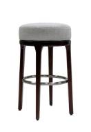 Picture of MONTGOMERY SWIVEL BAR STOOL W/ TRANSITIONAL BASE