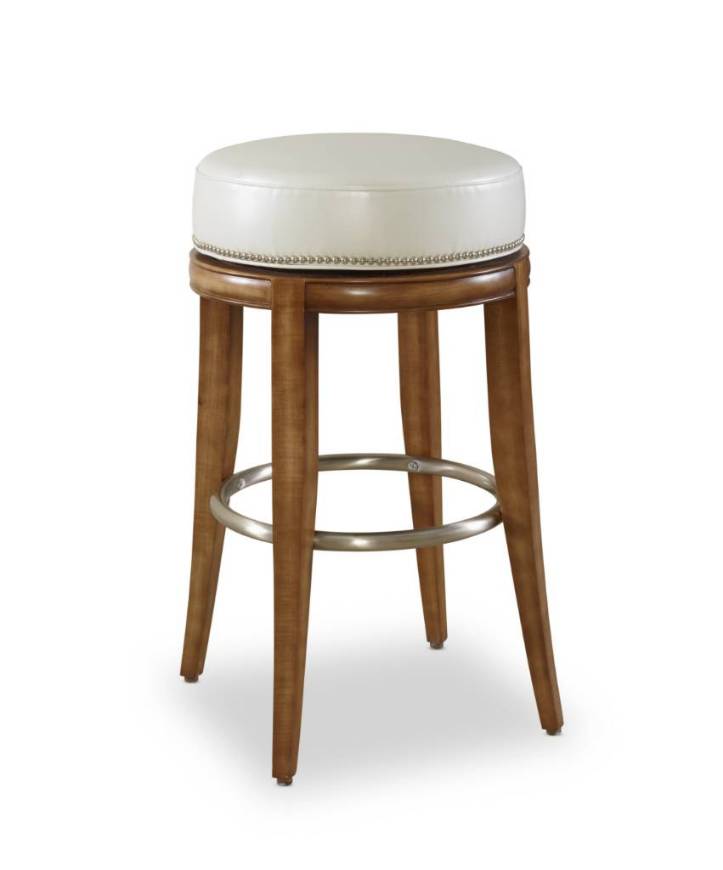 Picture of MONTGOMERY SWIVEL BAR STOOL W/ TRADITIONAL BASE