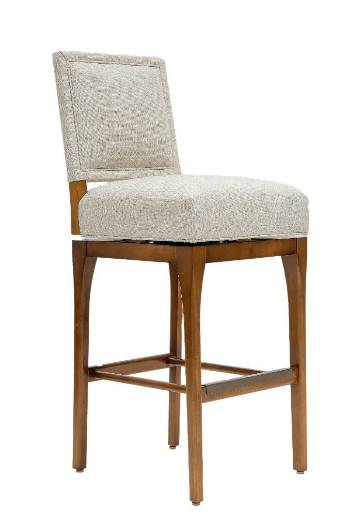 Picture of NEWBERRY SWIVEL BAR STOOL W/ TRANSITIONAL BASE