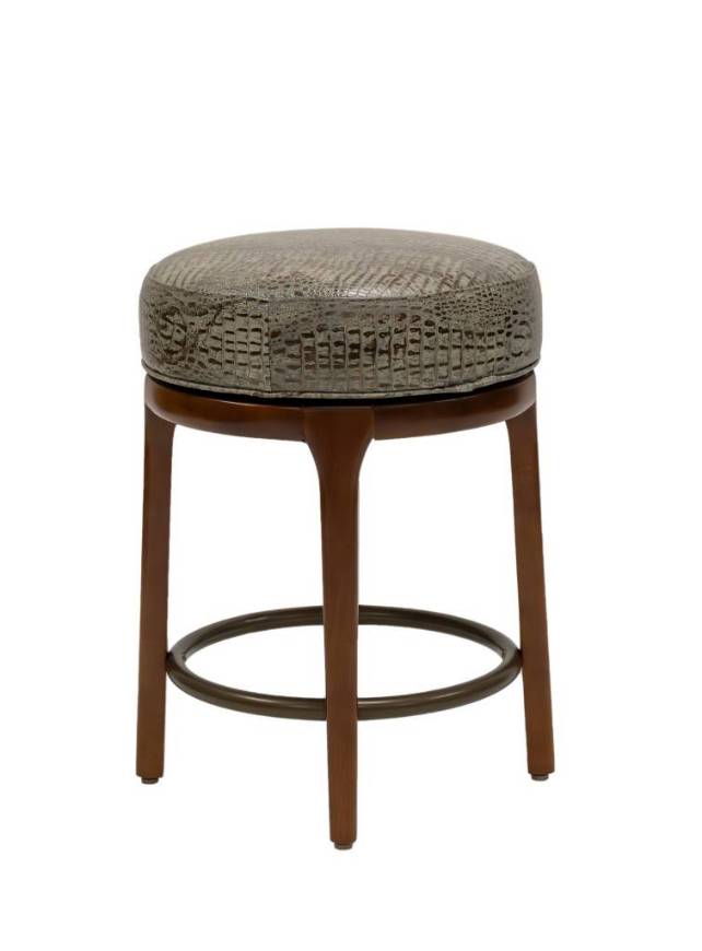 Picture of MONTGOMERY SWIVEL COUNTER STOOL W/ TRANSITIONAL BASE