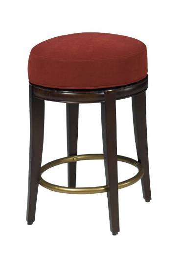 Picture of MONTGOMERY SWIVEL COUNTER STOOL W/ TRADITIONAL BASE