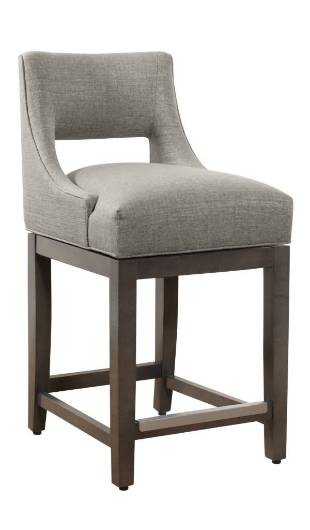 Picture of OAKMONT SWIVEL COUNTER STOOL W/ TRADITIONAL BASE