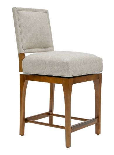 Picture of NEWBERRY SWIVEL COUNTER STOOL W/ TRANSITIONAL BASE