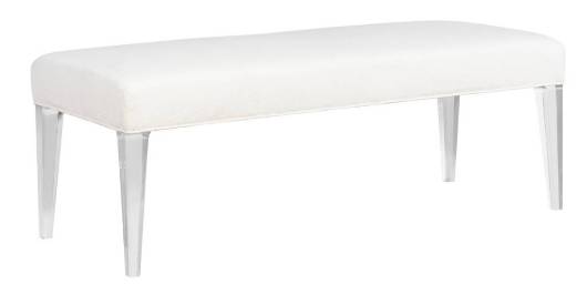 Picture of HELENA ACRYLIC LEG LONG DINING BENCH