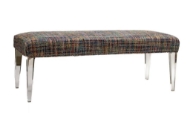 Picture of HELENA ACRYLIC LEG LONG DINING BENCH