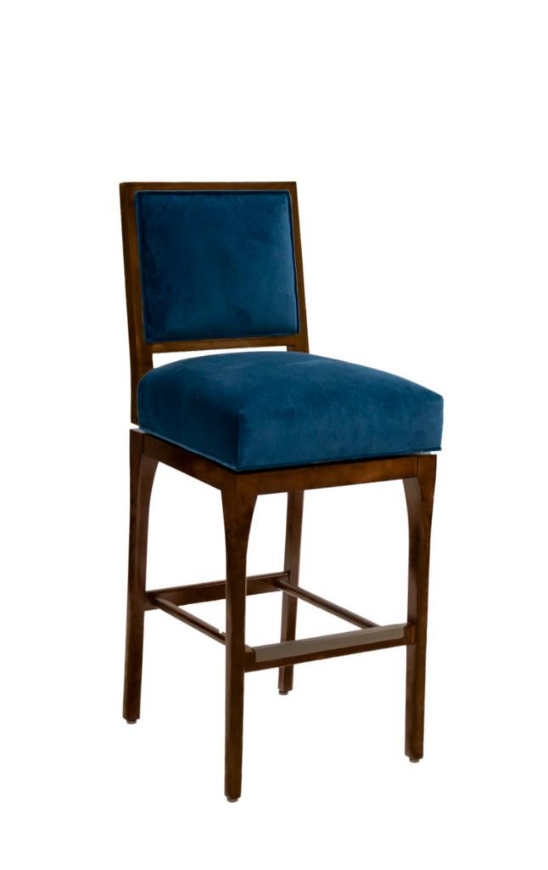 Picture of GENEVA SWIVEL BAR STOOL W/TRANSITIONAL BASE