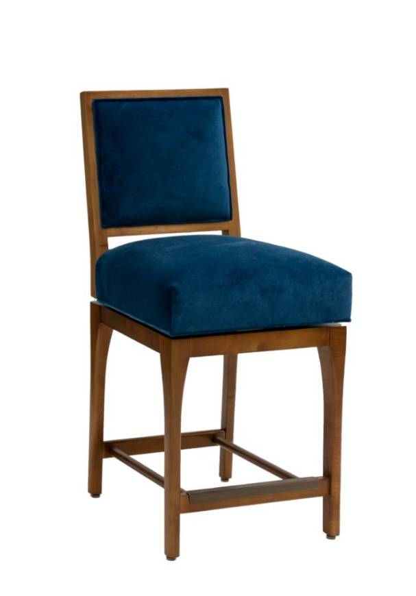 Picture of LOUISA SWIVEL COUNTER STOOL W/ TRANSITIONAL BASE