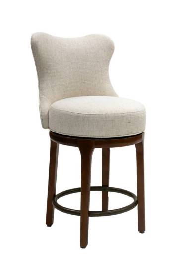 Picture of LENOIR SWIVEL COUNTER STOOL W/ TRANSITIONAL BASE