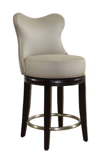 Picture of LENOIR SWIVEL COUNTER STOOL W/ TRADITIONAL BASE