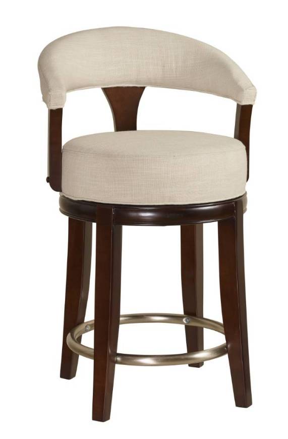 Picture of EDGEWOOD SWIVEL COUNTER STOOL W/ TRADITIONAL BASE