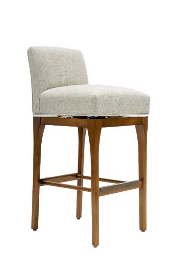 Picture of DAVIDSON SWIVEL BAR STOOL W/ TRANSITIONAL BASE