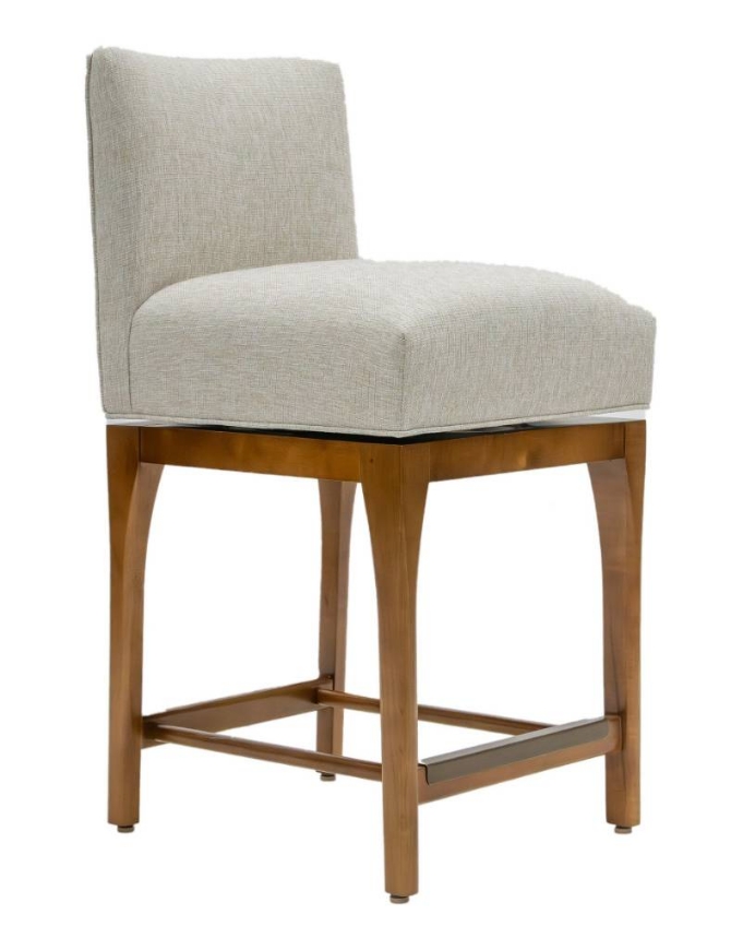 Picture of JAMISON SWIVEL COUNTER STOOL W/ TRANSITIONAL BASE