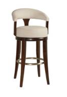 Picture of GREENVILLE SWIVEL BAR STOOL W/ TRADITIONAL BASE
