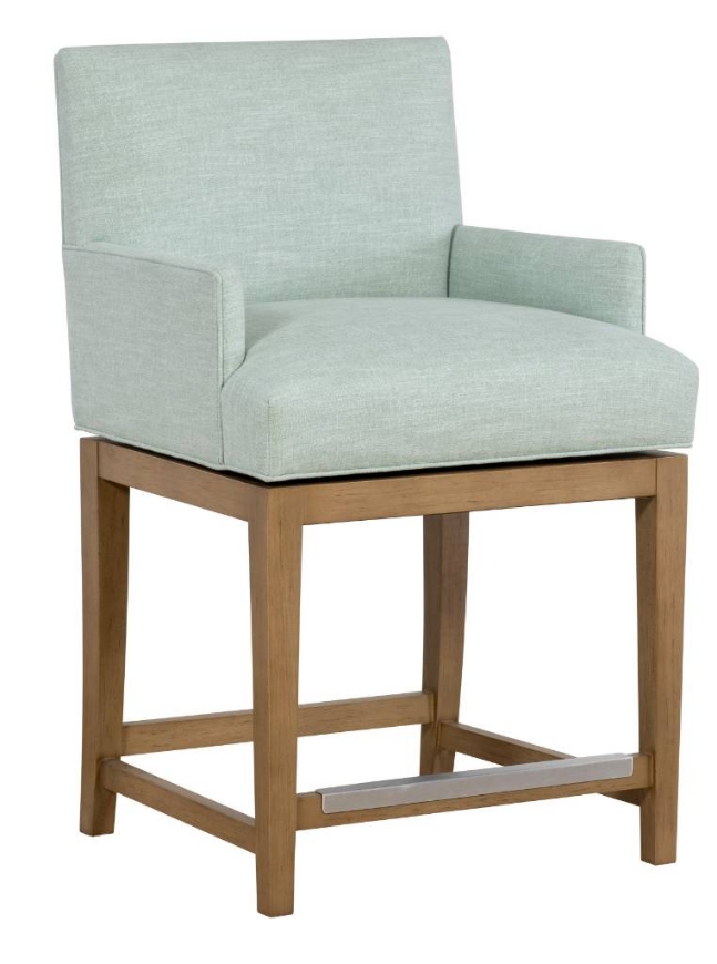 Picture of JAMISON SWIVEL COUNTER ARM STOOL W/ TRADITIONAL BASE
