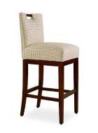 Picture of DARBY SWIVEL BAR STOOL W/ TRADITIONAL BASE