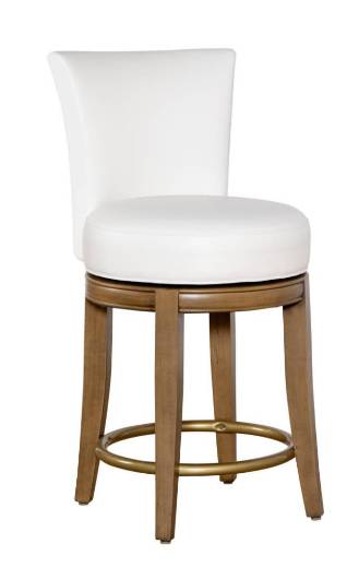Picture of DANBURY SWIVEL COUNTER STOOL W/TRADITIONAL BASE