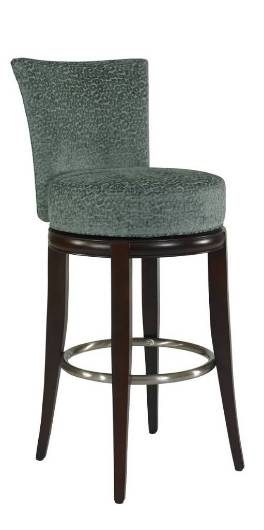 Picture of BURKE SWIVEL BAR STOOL W/ TRADITIONAL BASE
