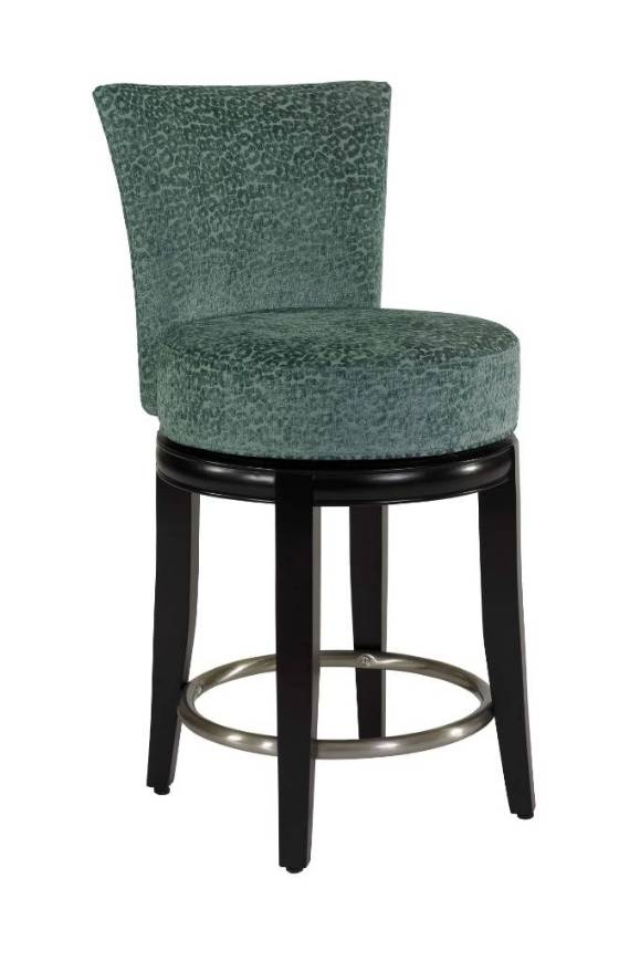 Picture of BURKE SWIVEL COUNTER STOOL W/ TRADITIONAL BASE