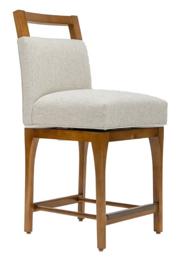 Picture of CRAVEN SWIVEL COUNTER STOOL W/ TRANSITIONAL BASE