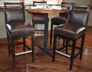 Picture of CRAVEN SWIVEL BAR STOOL W/ TRADITIONAL BASE