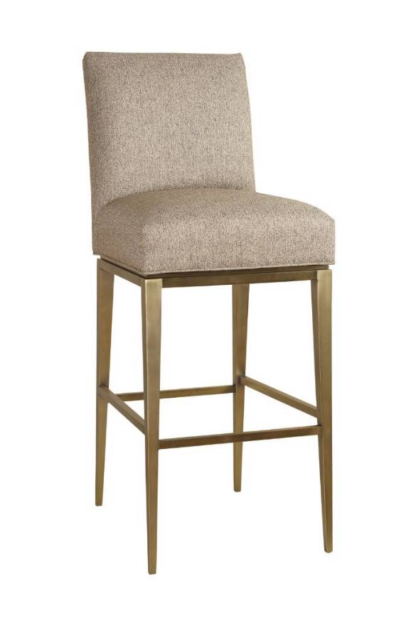 Picture of BARNWELL ANTIQUE BRONZE BAR HEIGHT STOOL