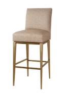 Picture of BARNWELL ANTIQUE BRONZE BAR HEIGHT STOOL