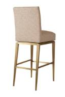 Picture of BARNWELL ANTIQUE BRONZE BAR HEIGHT STOOL