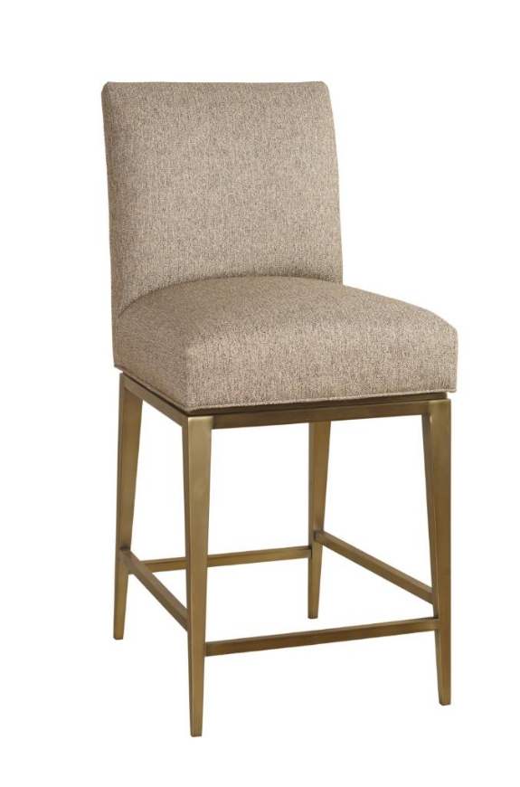 Picture of BARNWELL ANTIQUE BRONZE COUNTER HEIGHT STOOL
