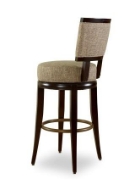 Picture of BARTLETT SWIVEL BAR STOOL W/ TRADITIONAL BASE