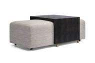 Picture of ROY WITH FAUX SHAGREEN TABLE52" X 30" X 19" / 52" X 40" X 19"  60" X 40" X 19" / 64" X 30" X 19" 