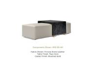 Picture of ROY WITH FAUX HORN TABLE52" X 30" X 19" / 52" X 40" X 19"  60" X 40" X 19" / 64" X 30" X 19" 