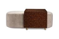 Picture of LEO WITH FAUX TORTOISE SHELL TABLE52" X 30" X 19" / 52" X 40" X 19"  60" X 40" X 19" / 64" X 30" X 19" 