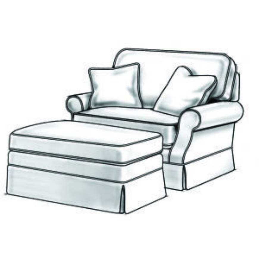 Picture of 1488-49 REYNOLDS CHAIR AND HALF