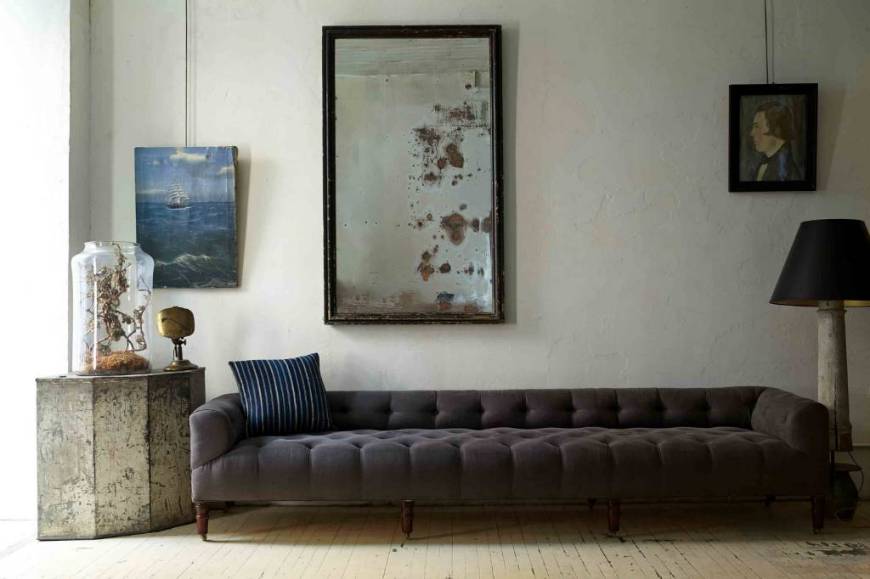 Picture of FIELD BENCH 108" WITH BACK - JOHN DERIAN