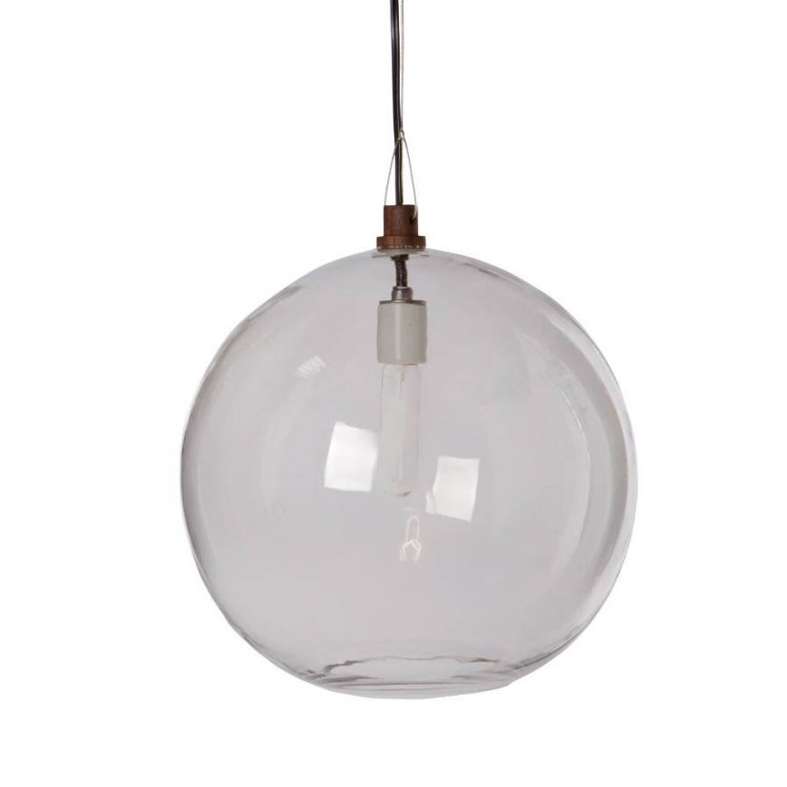 Picture of GLOBE PENDANT - SMOKE